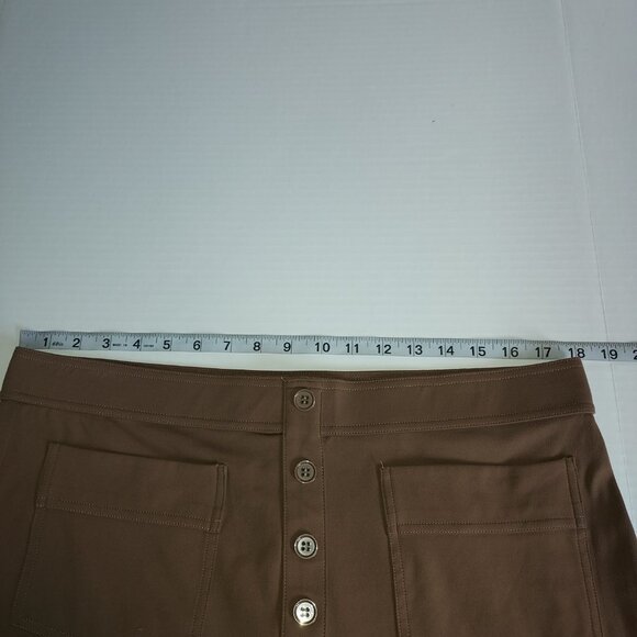 Halara High Waisted Button Multiple Pockets Straight Leg Casual Pants Size XL - Picture 7 of 11